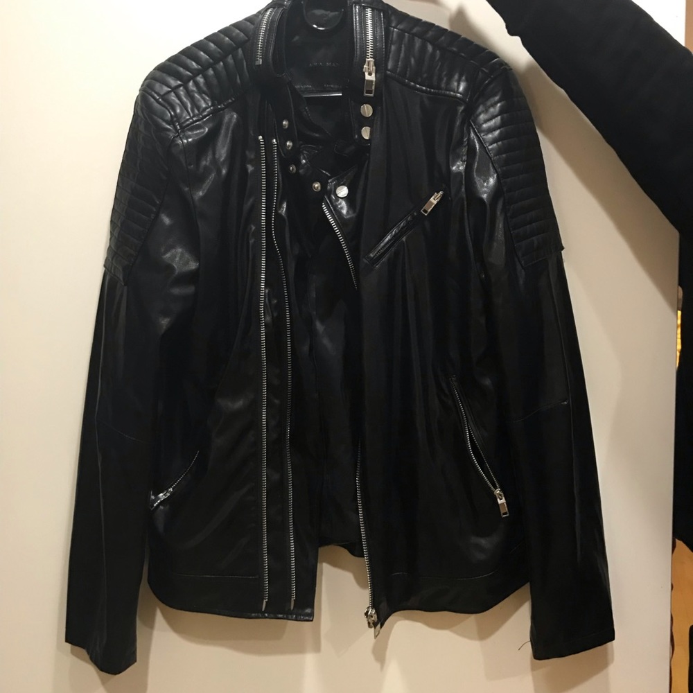 Zara Faux leather Jacket